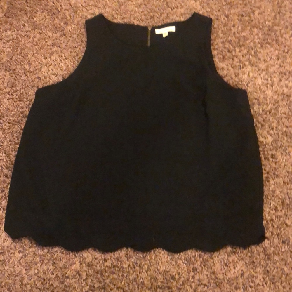 Black Blouse Tank